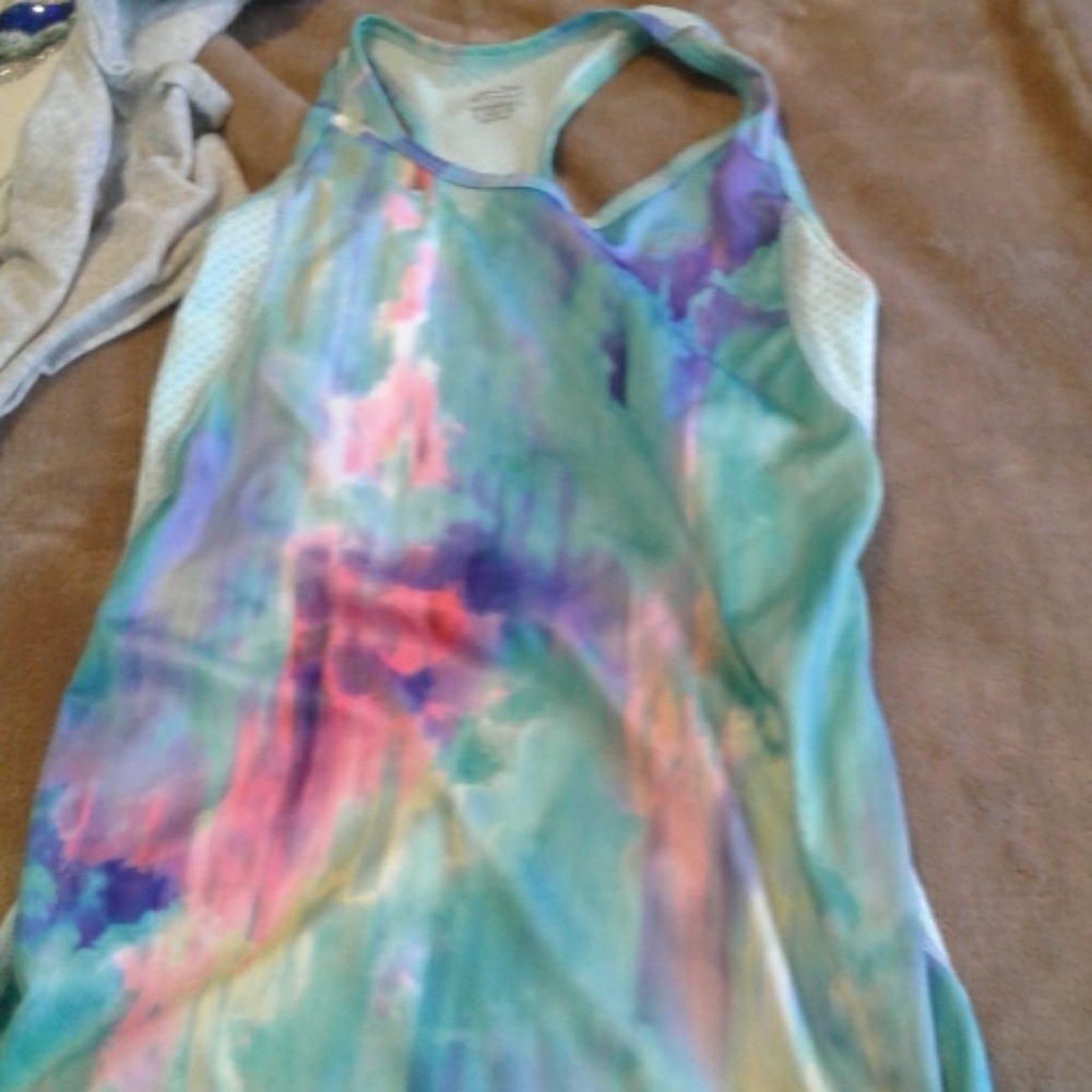 Two tank tops and two long sleeve shirts on sale